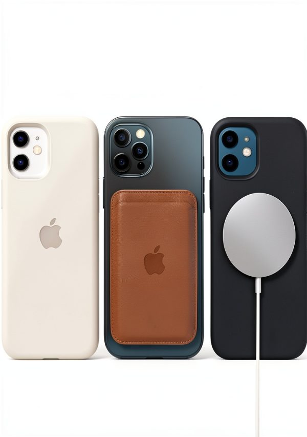 Apple iPhone Leather Wallet MagSafe European Leather Colors-5