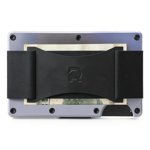 The Ridge RFID Blocking Wallet Minimalist Aluminum Design-1