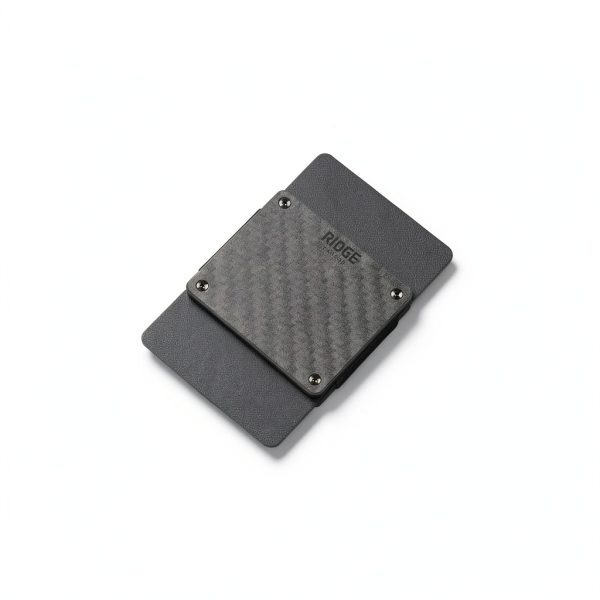 Ridge Lite Minimalist Wallet Compact Aluminum Carbon Fiber-2