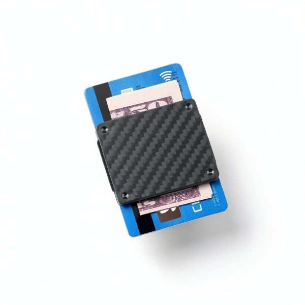 Ridge Lite Minimalist Wallet Compact Aluminum Carbon Fiber-1