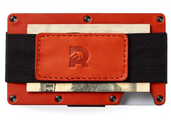 Ridge RFID Blocking Leather Wallet Minimalist Design-1