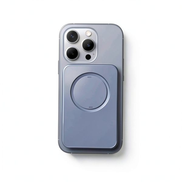 Snap Grip Wallet RFID Blocking MagSafe Aluminum Slim Card-5