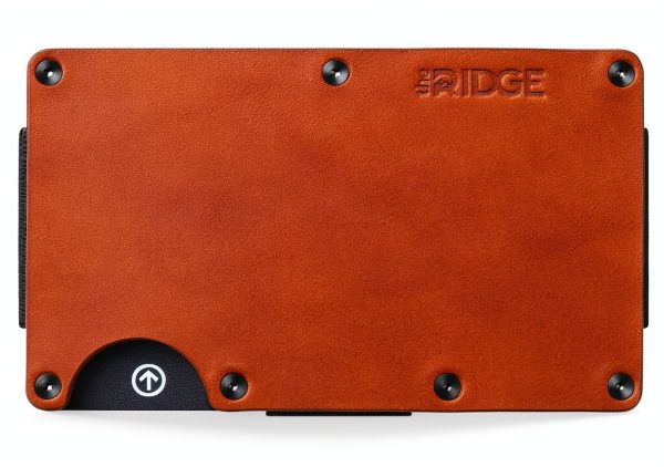 Ridge RFID Blocking Leather Wallet Minimalist Design-0