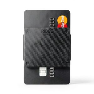 Ridge Lite Minimalist Wallet Compact Aluminum Carbon Fiber-0