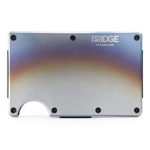 The Ridge RFID Blocking Wallet Minimalist Aluminum Design-0
