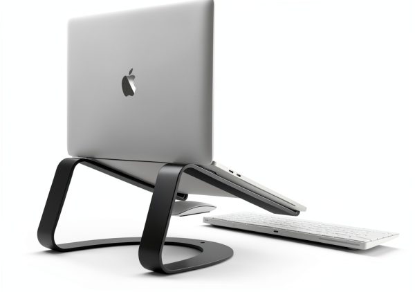 Twelve South Curve Aluminum Laptop Stand Modern Ergonomic Design-0